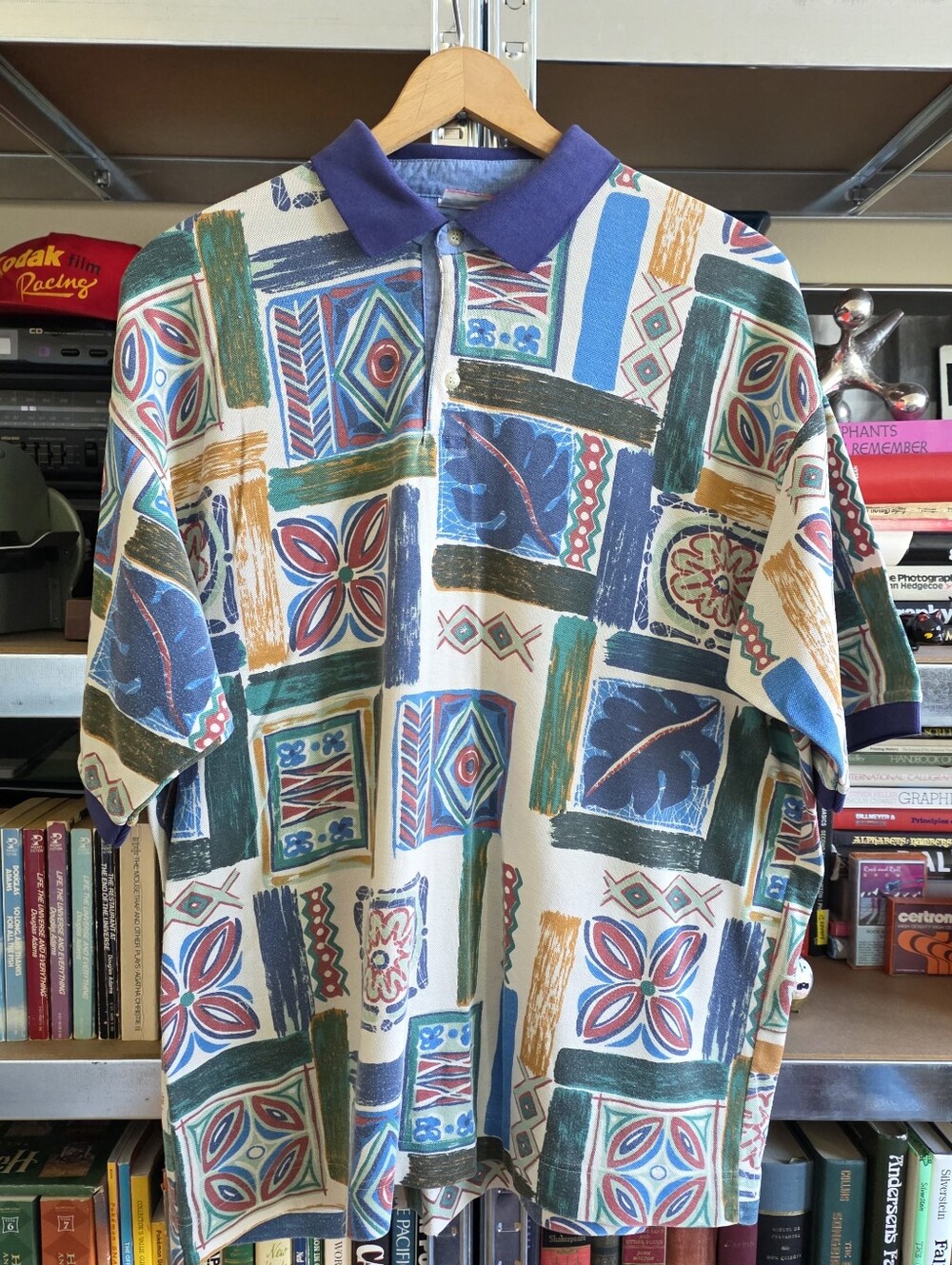 Bugle Boy | Vintage Abstract Polo